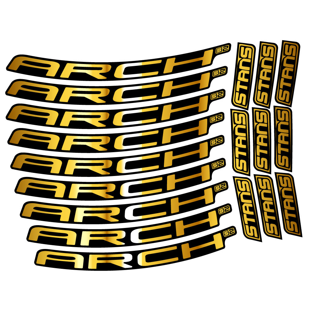 Stickers Stans Arch S2 2021 compatibles Autocollants roues VTT 29"