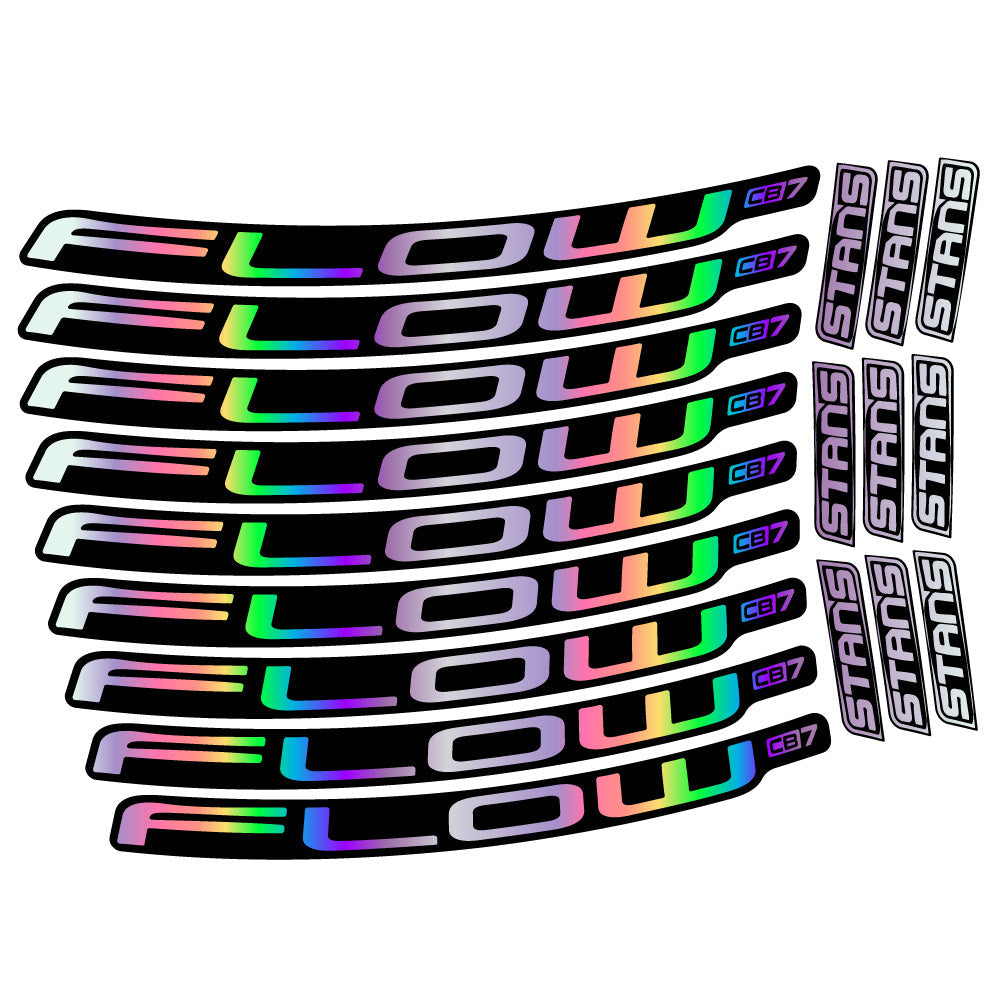 Stickers Stans Flow CB7 compatibles Autocollants roues VTT 29"
