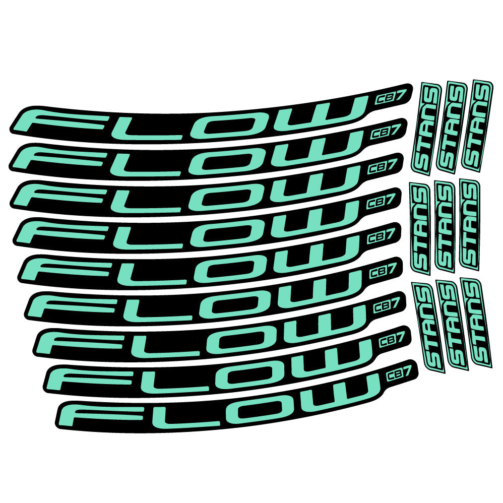 Stickers Stans Flow CB7 compatibles Autocollants roues VTT 29"