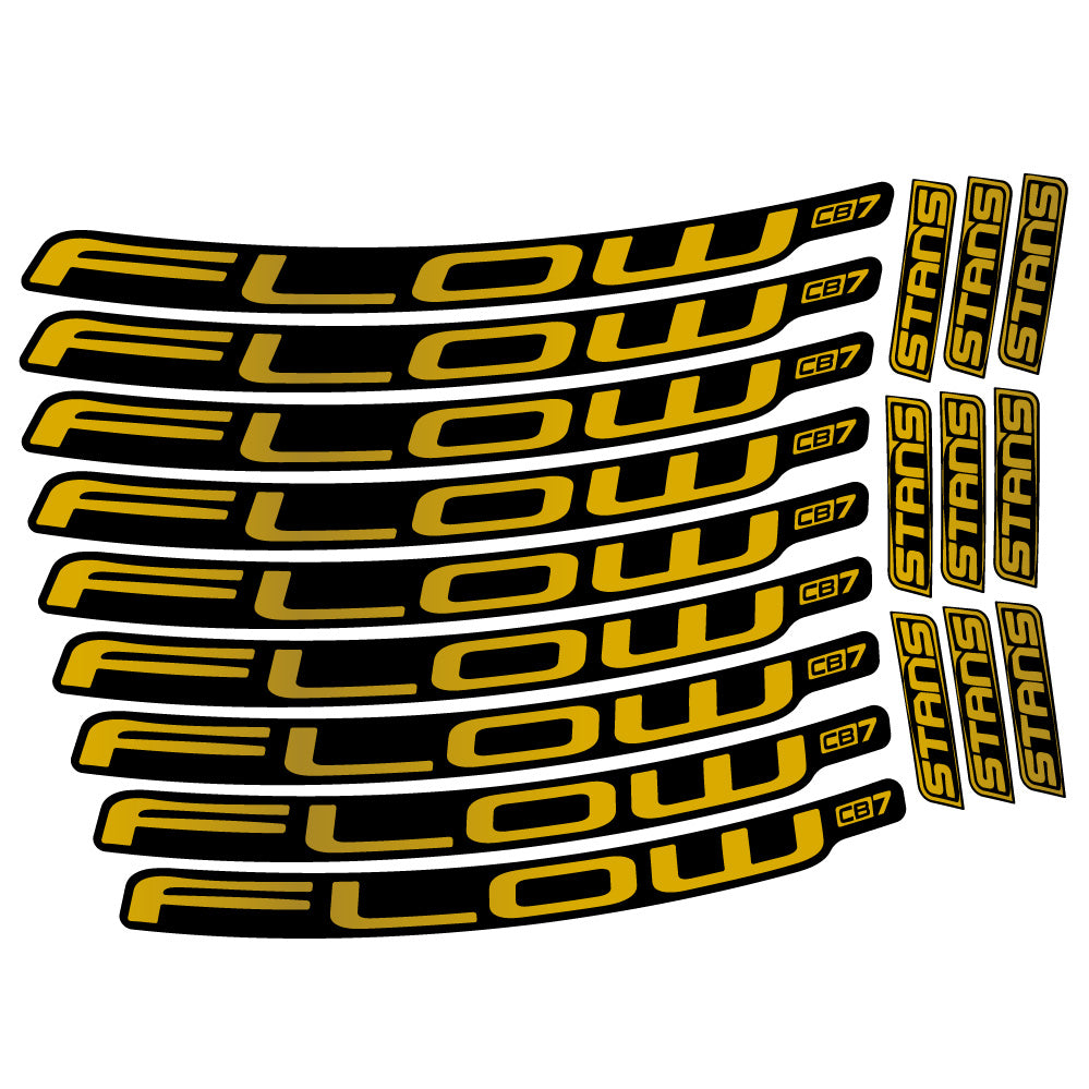 Stickers Stans Flow CB7 compatibles Autocollants roues VTT 29"