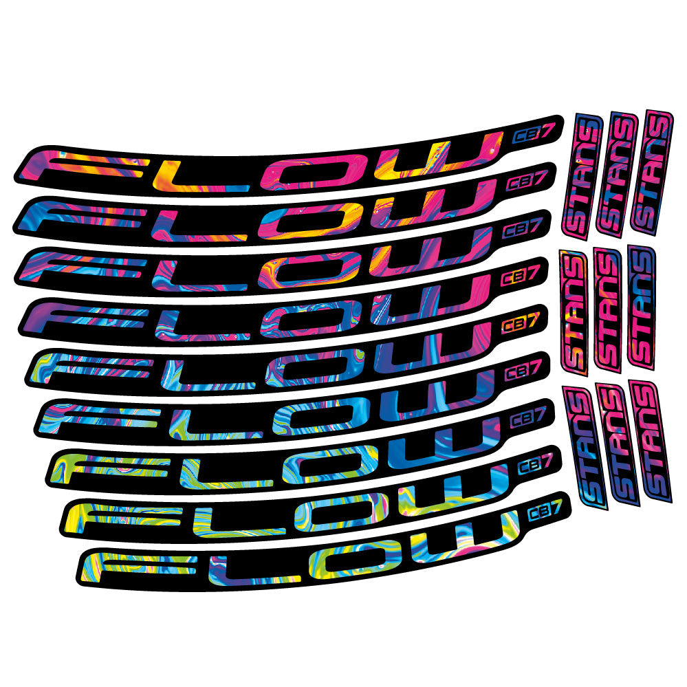 Stickers Stans Flow CB7 compatibles Autocollants roues VTT 29"