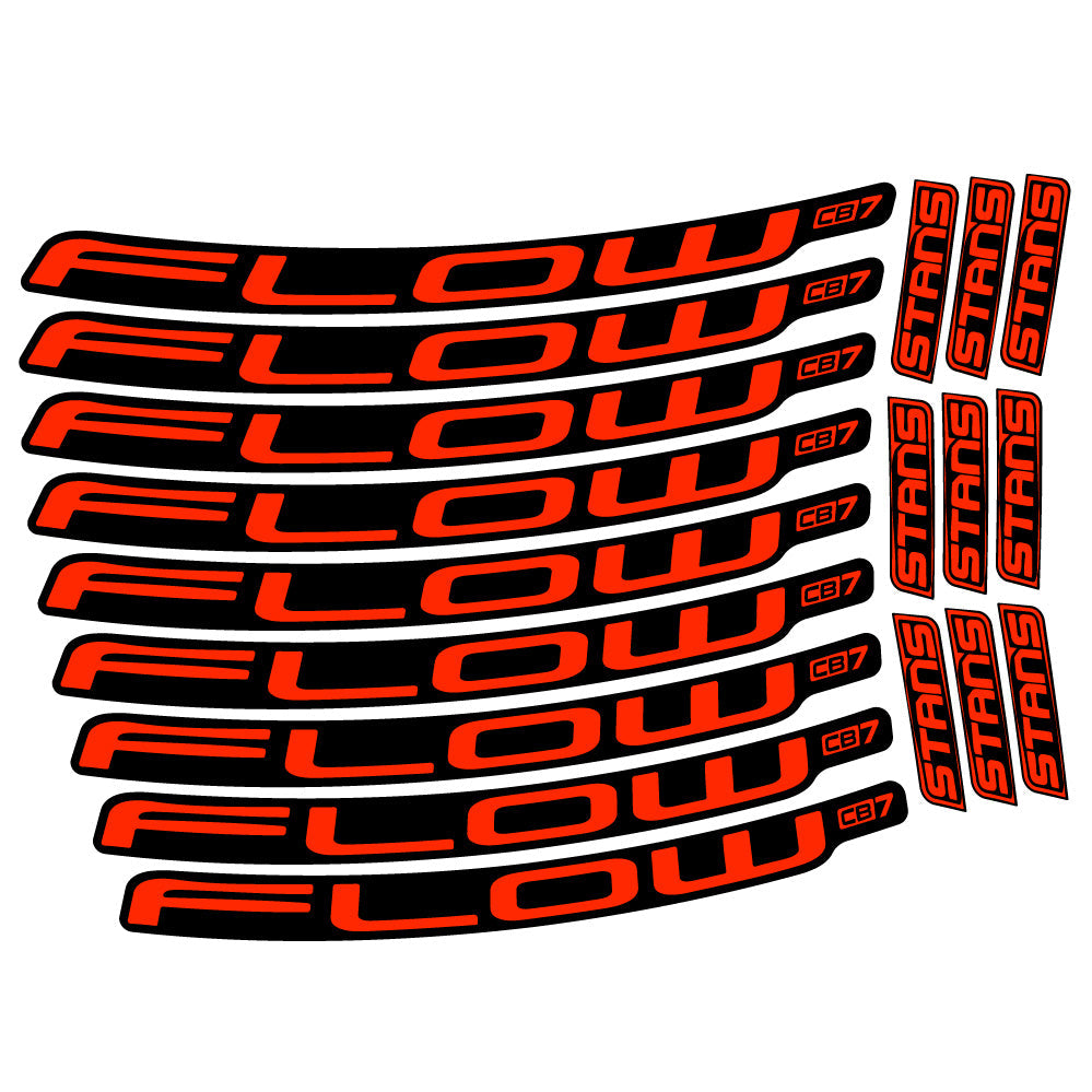 Stickers Stans Flow CB7 compatibles Autocollants roues VTT 29"
