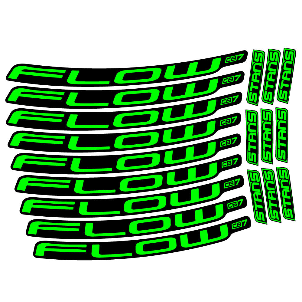 Stickers Stans Flow CB7 compatibles Autocollants roues VTT 29"