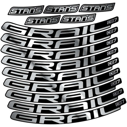 Stickers Stans Notubes Grail CB7 compatibles Autocollants roues