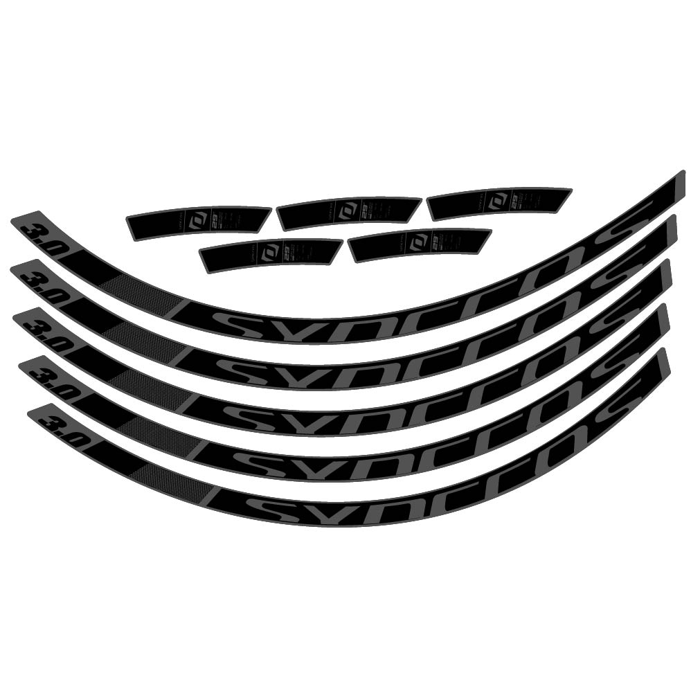Stickers Syncross 3.0 2017 compatibles Autocollants roues VTT 29"