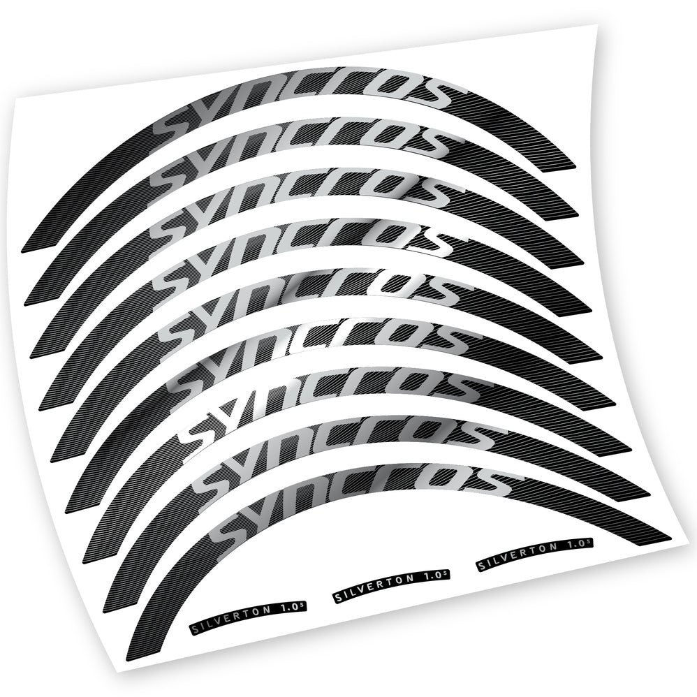 Stickers Syncross Silverton 1.0 compatibles Autocollants roues VTT