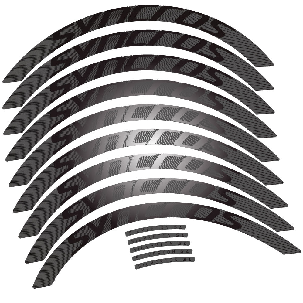 Stickers Syncross Silverton SL compatibles - Autocollants roue vélo VTT