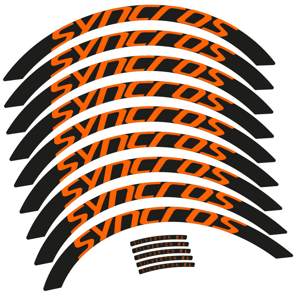 Stickers Syncross Silverton SL compatibles Autocollants roues VTT 29"