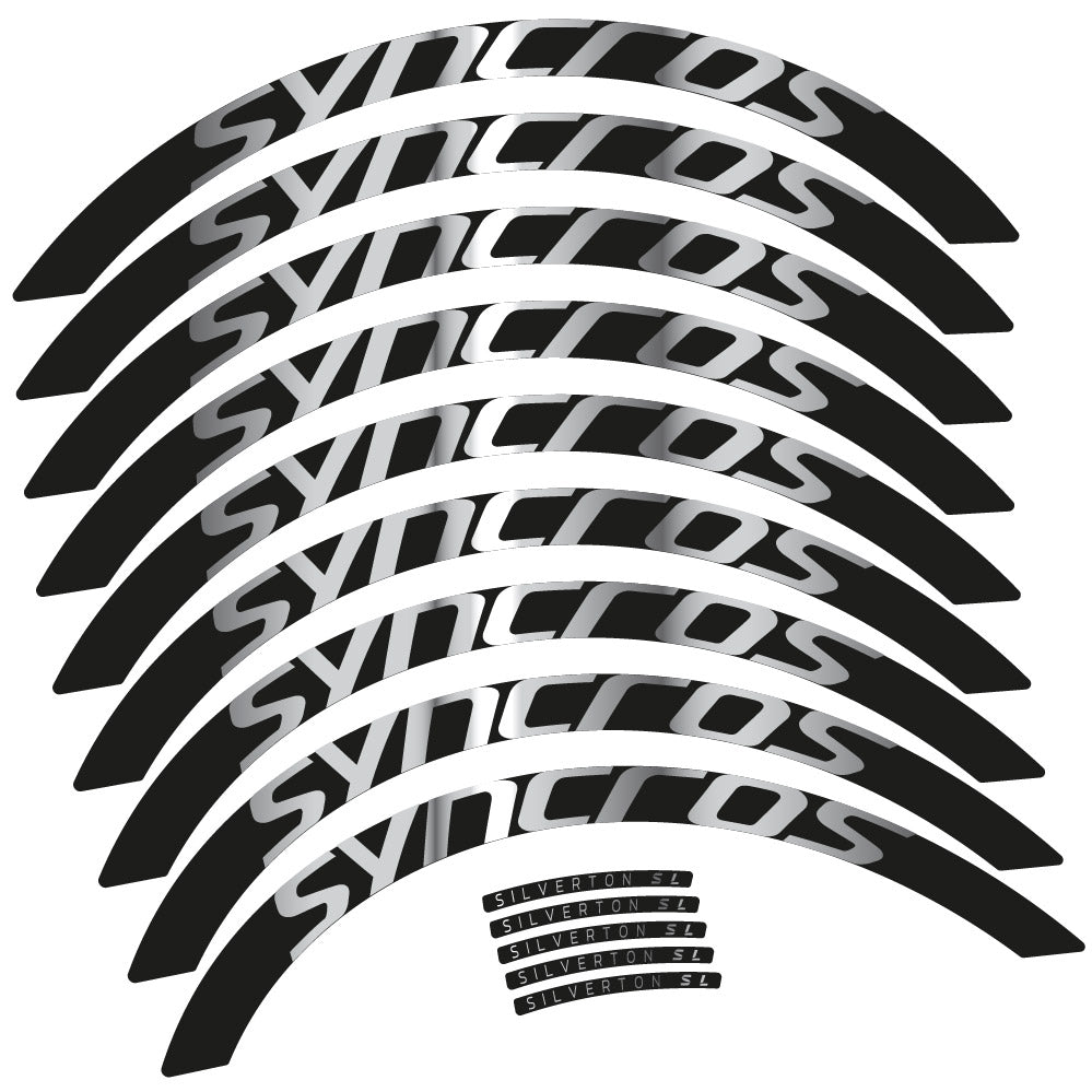 Stickers Syncross Silverton SL compatibles Autocollants roues VTT 29"