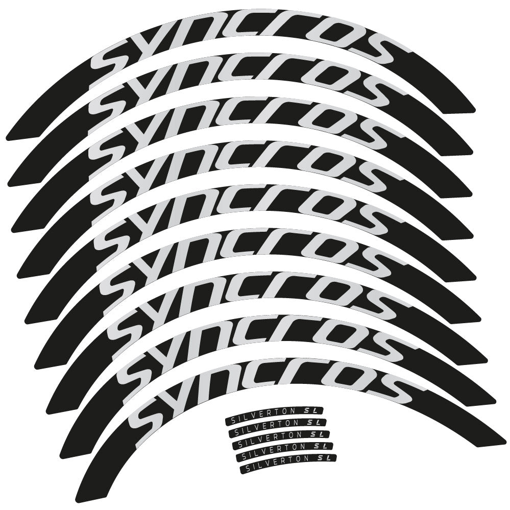 Stickers Syncross Silverton SL compatibles Autocollants roues VTT 29"