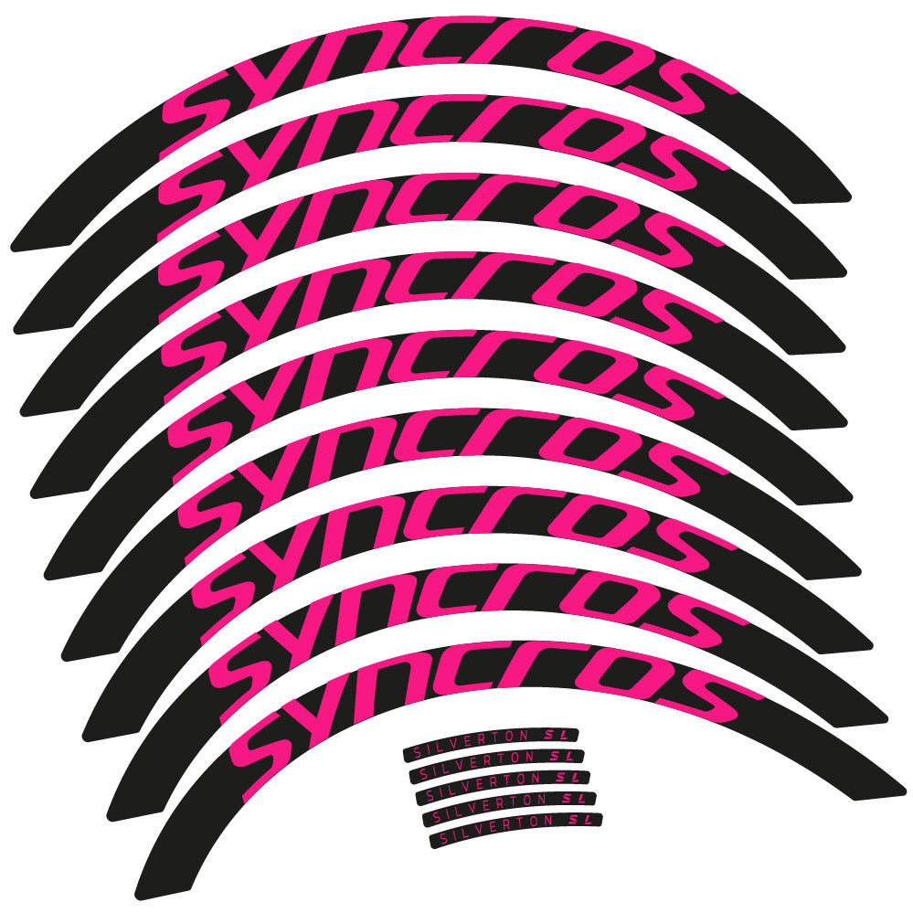 Stickers Syncross Silverton SL compatibles Autocollants roues VTT 29"