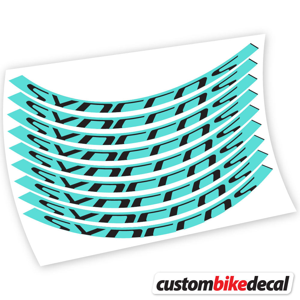 Stickers Syncross compatibles Autocollants roues