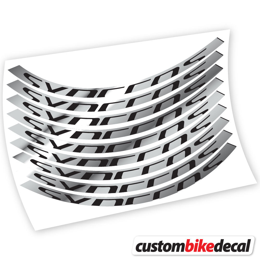 Stickers Syncross compatibles Autocollants roues