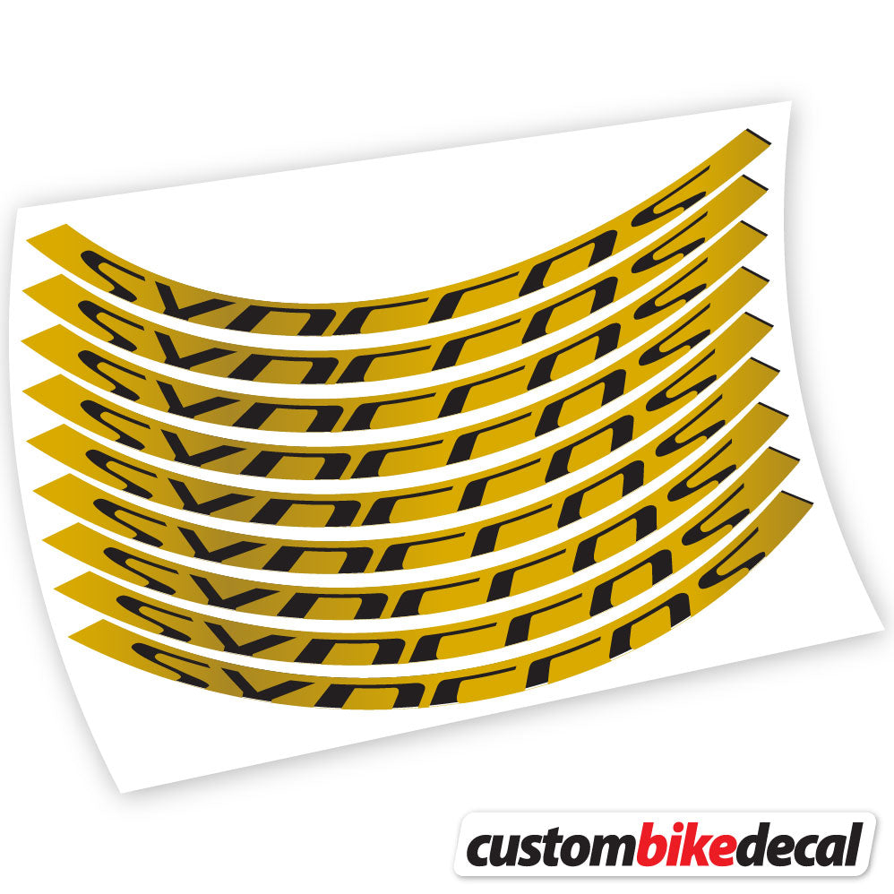 Stickers Syncross compatibles Autocollants roues