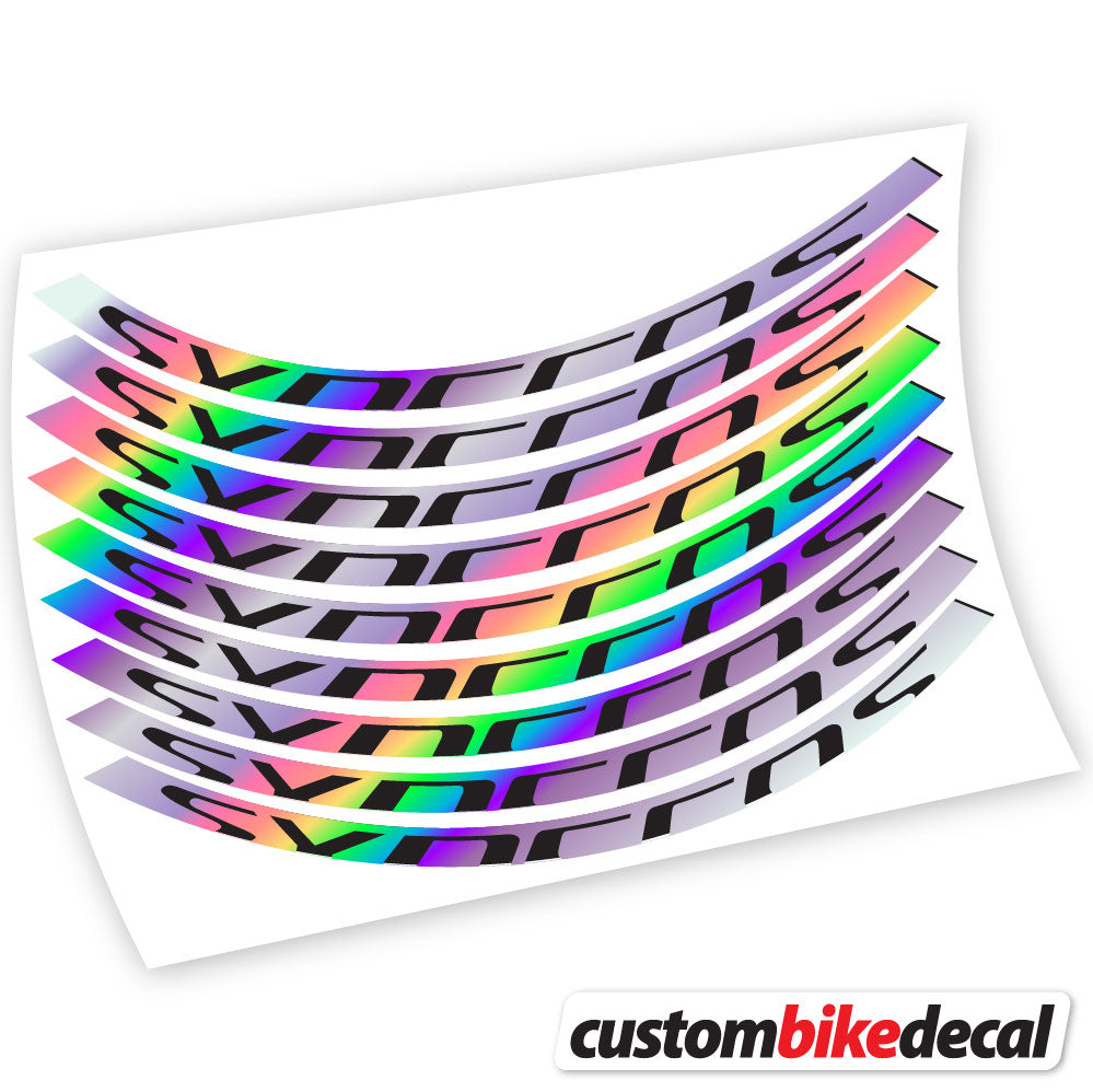 Stickers Syncross compatibles Autocollants roues
