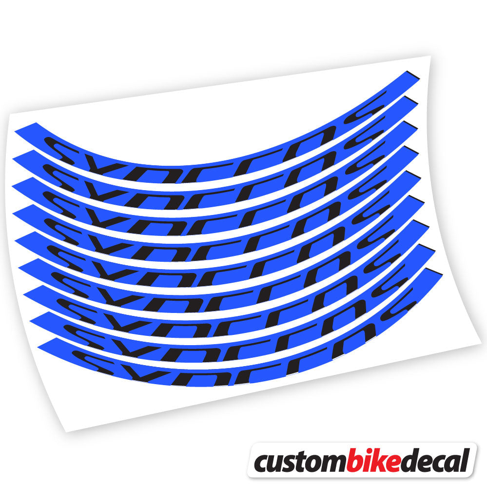 Stickers Syncross compatibles Autocollants roues