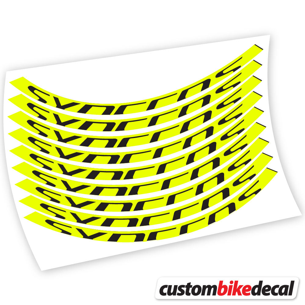 Stickers Syncross compatibles Autocollants roues