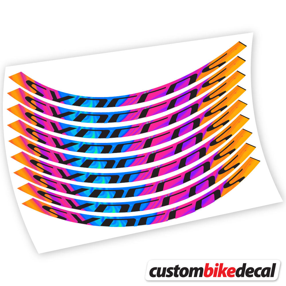Stickers Syncross compatibles Autocollants roues