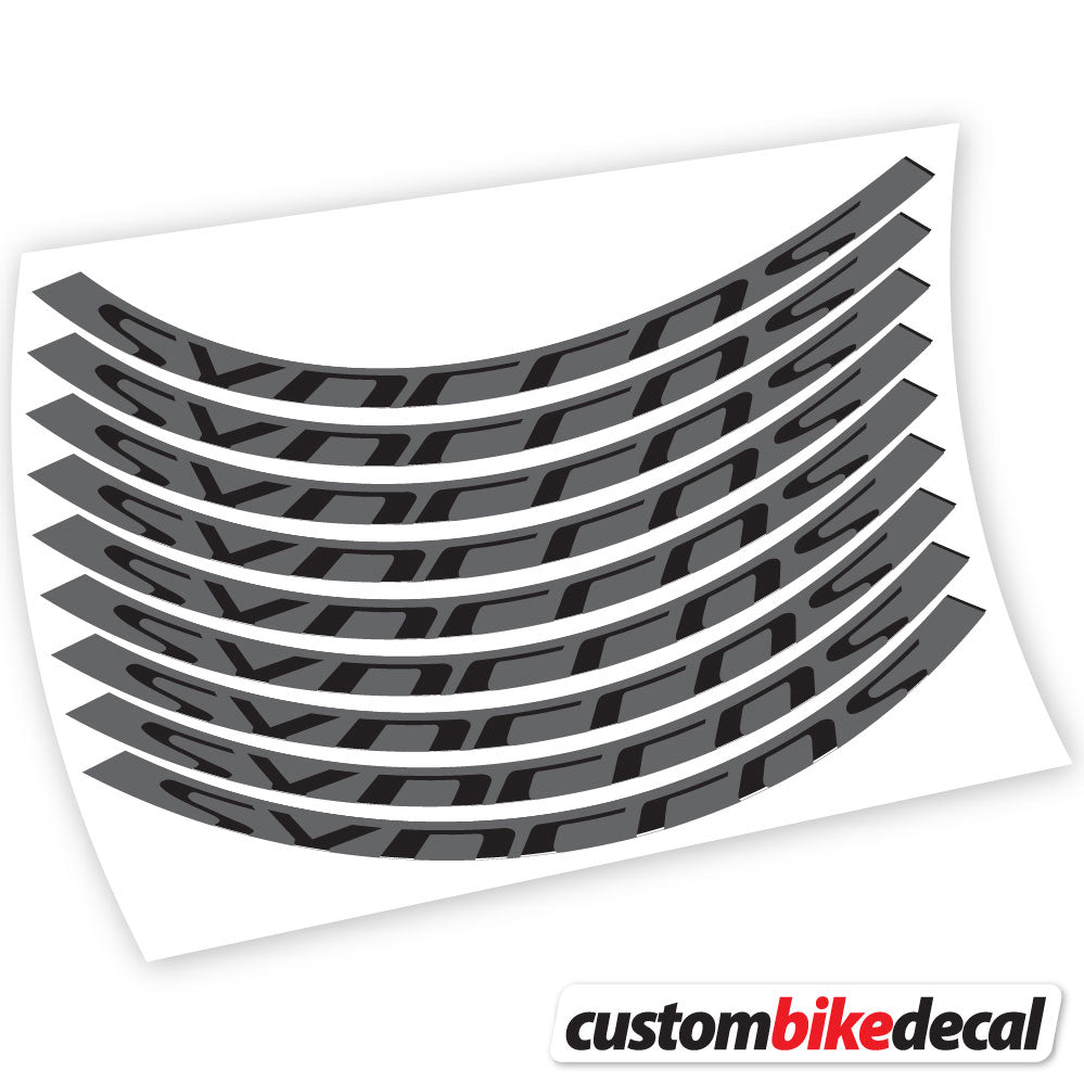Stickers Syncross compatibles Autocollants roues