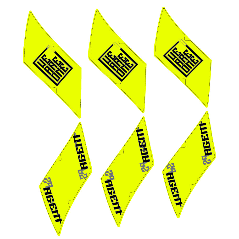 Stickers WeAreOne Agent compatibles - Autocollants roue vélo VTT