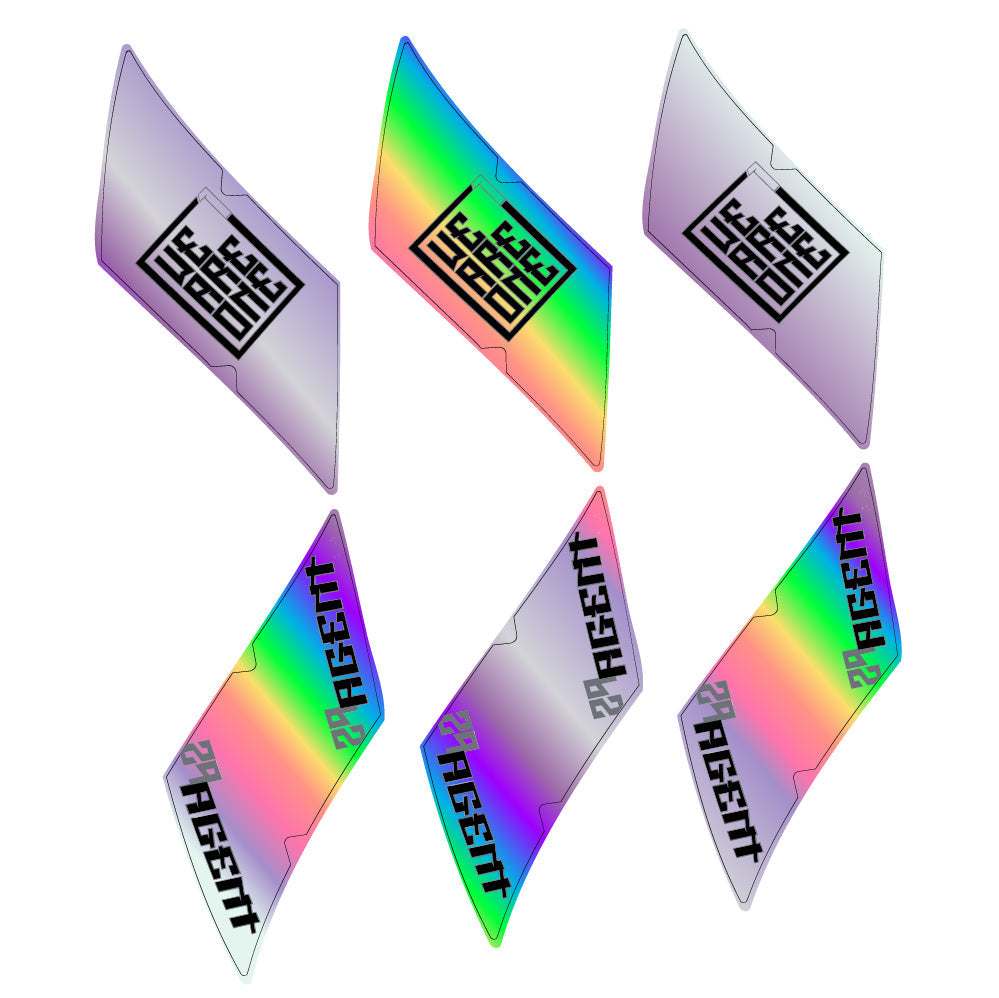 Stickers WeAreOne Agent compatibles - Autocollants roue vélo VTT