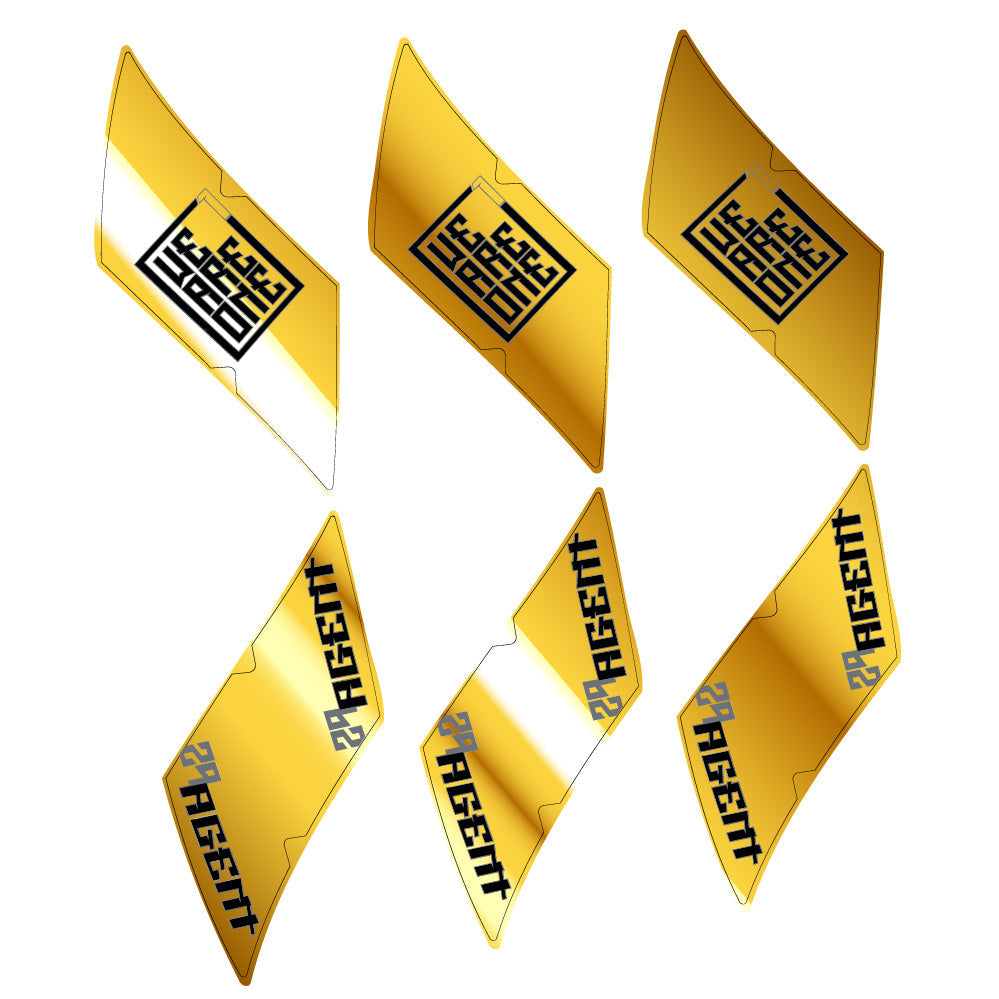 Stickers WeAreOne Agent compatibles Autocollants roues VTT 29"