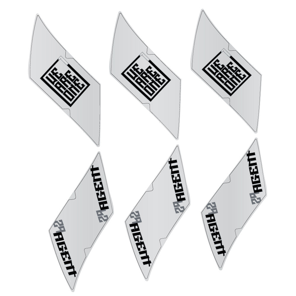Stickers WeAreOne Agent compatibles - Autocollants roue vélo VTT
