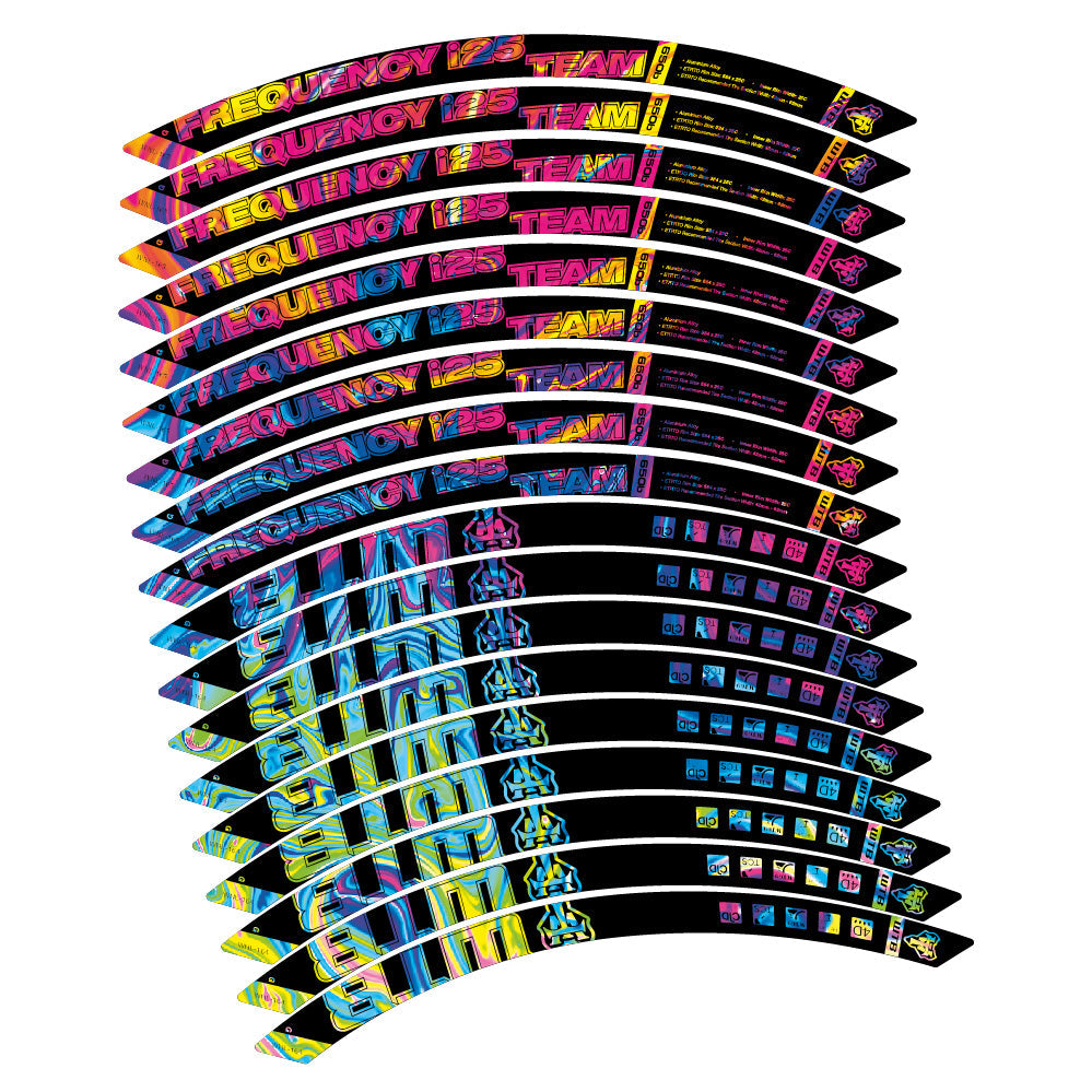 Stickers WTB Frequency i25 Team compatibles Autocollants roues VTT 29"