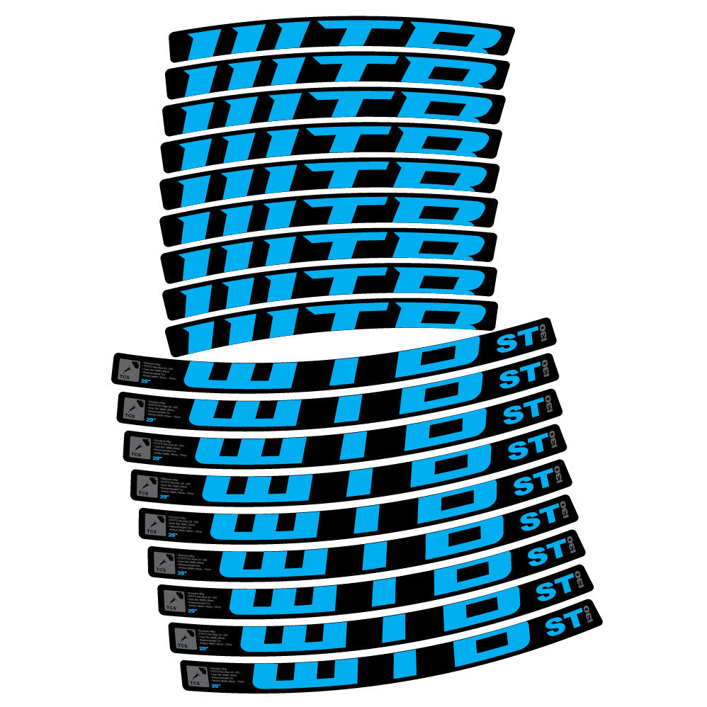 Stickers WTB ST i30 compatibles Autocollants roues VTT 29"