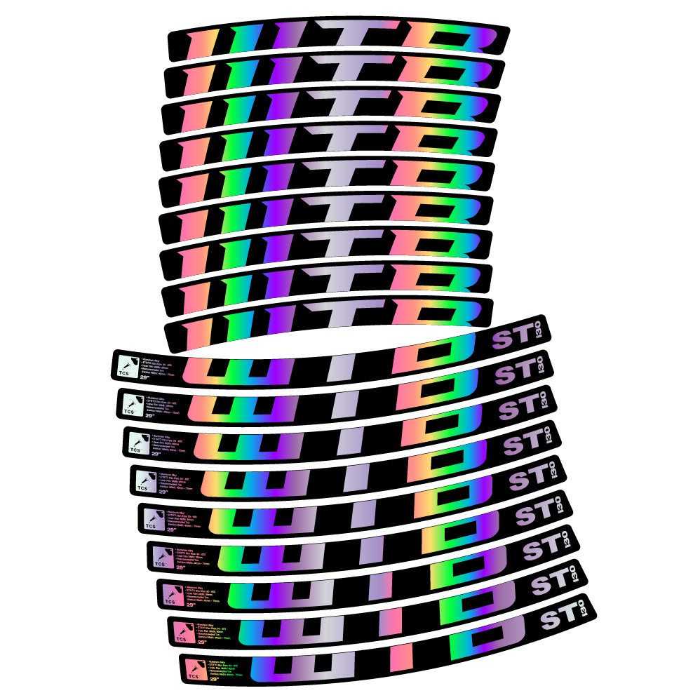 Stickers WTB ST i30 compatibles Autocollants roues VTT 29"