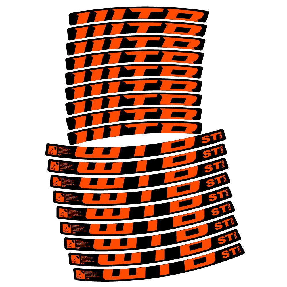 Stickers WTB ST i30 compatibles Autocollants roues VTT 29"