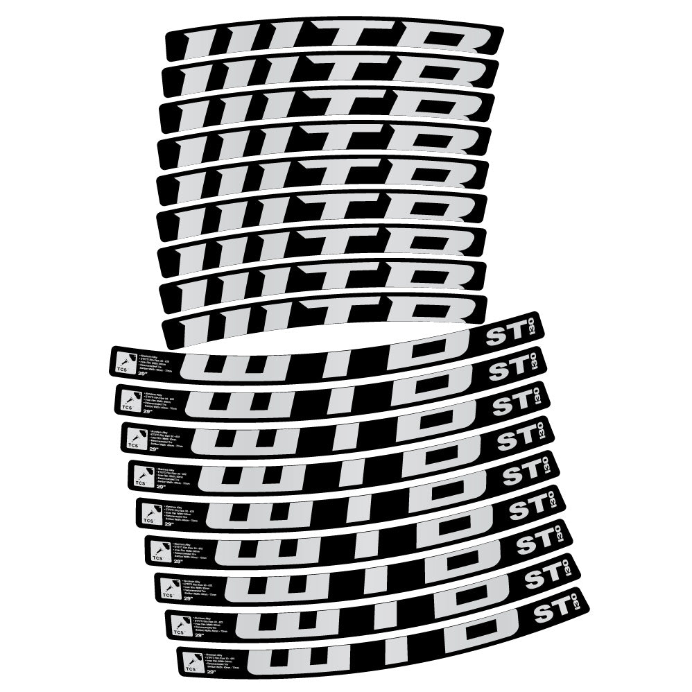 Stickers WTB ST i30 compatibles Autocollants roues VTT 29"