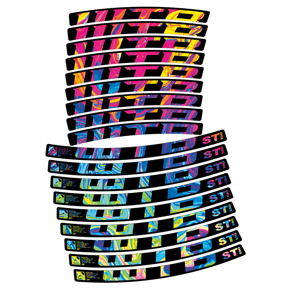 Stickers WTB ST i30 compatibles Autocollants roues VTT 29"
