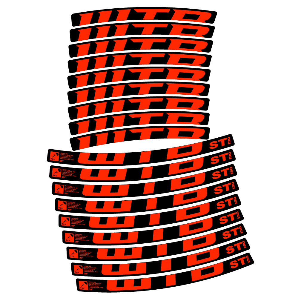 Stickers WTB ST i30 compatibles Autocollants roues VTT 29"