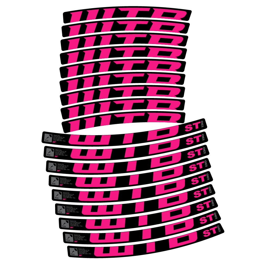 Stickers WTB ST i30 compatibles Autocollants roues VTT 29"