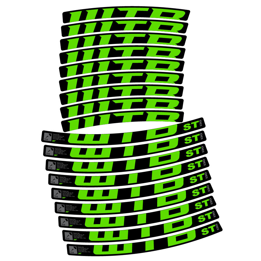 Stickers WTB ST i30 compatibles Autocollants roues VTT 29"