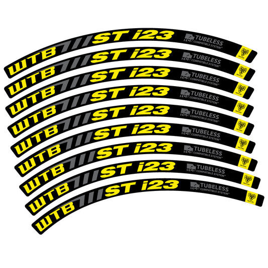 Stickers WTB ST i23 compatibles Autocollants roues VTT 29"