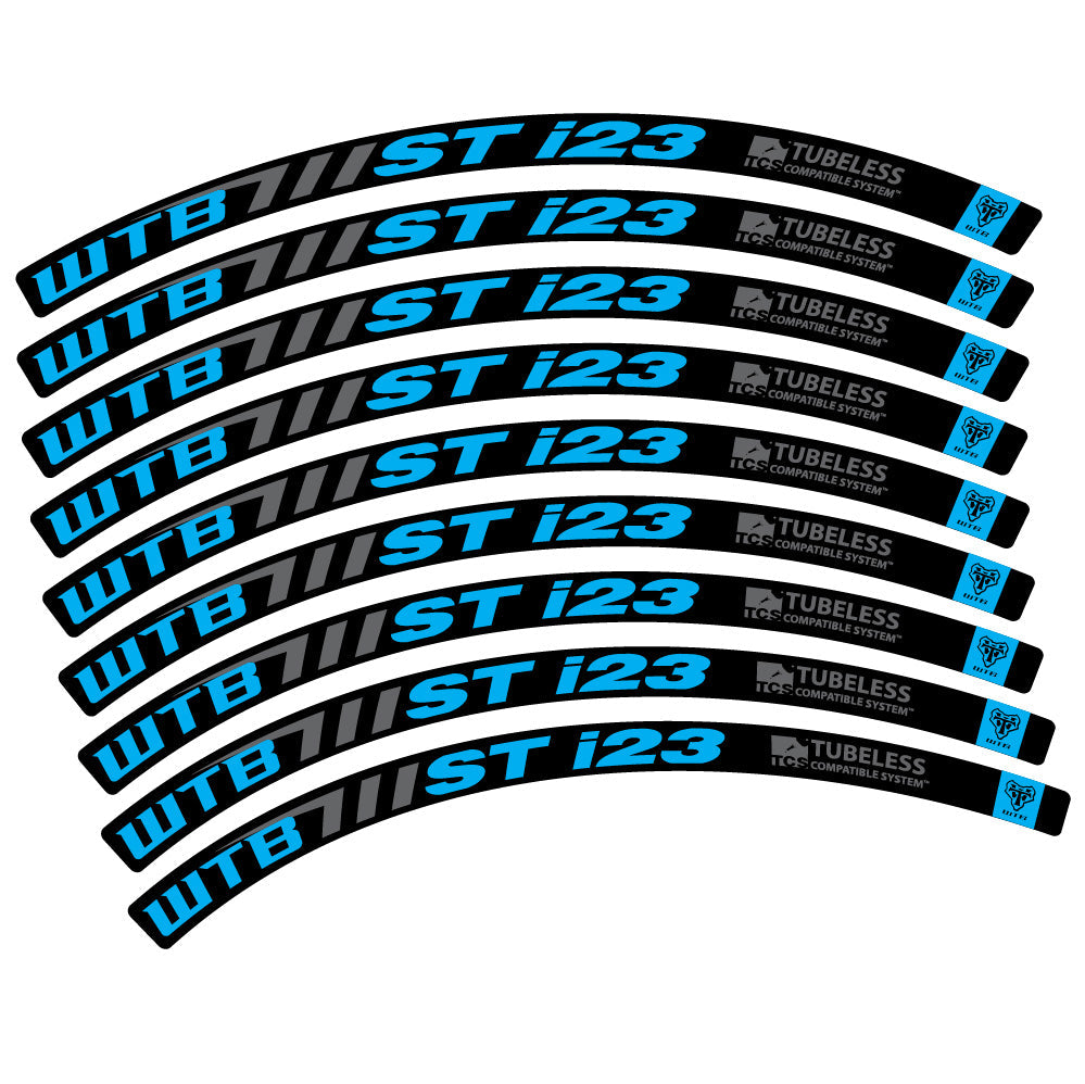 Stickers WTB ST i23 compatibles Autocollants roues VTT 29"
