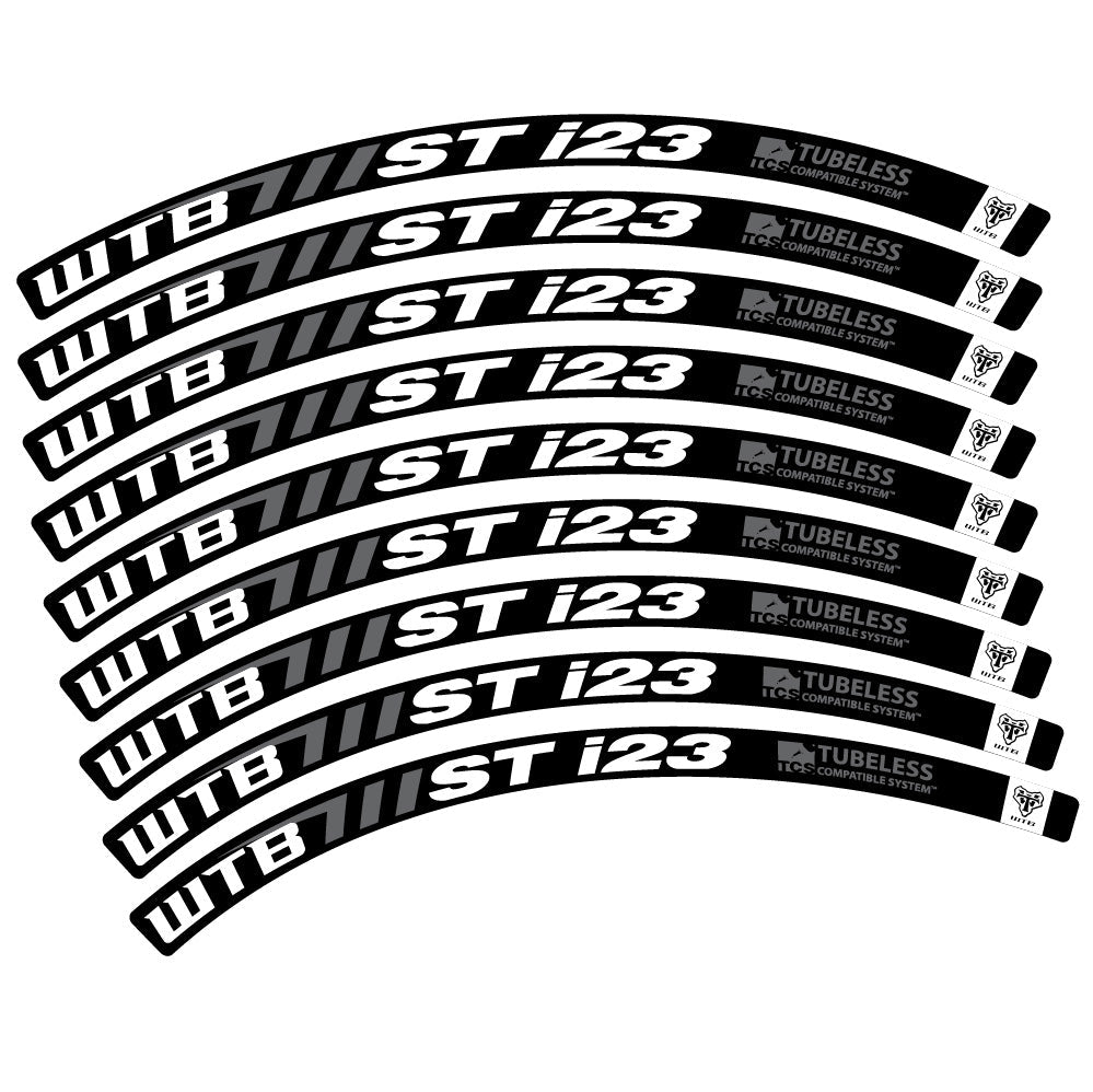 Stickers WTB ST i23 compatibles - Autocollants roue vélo VTT