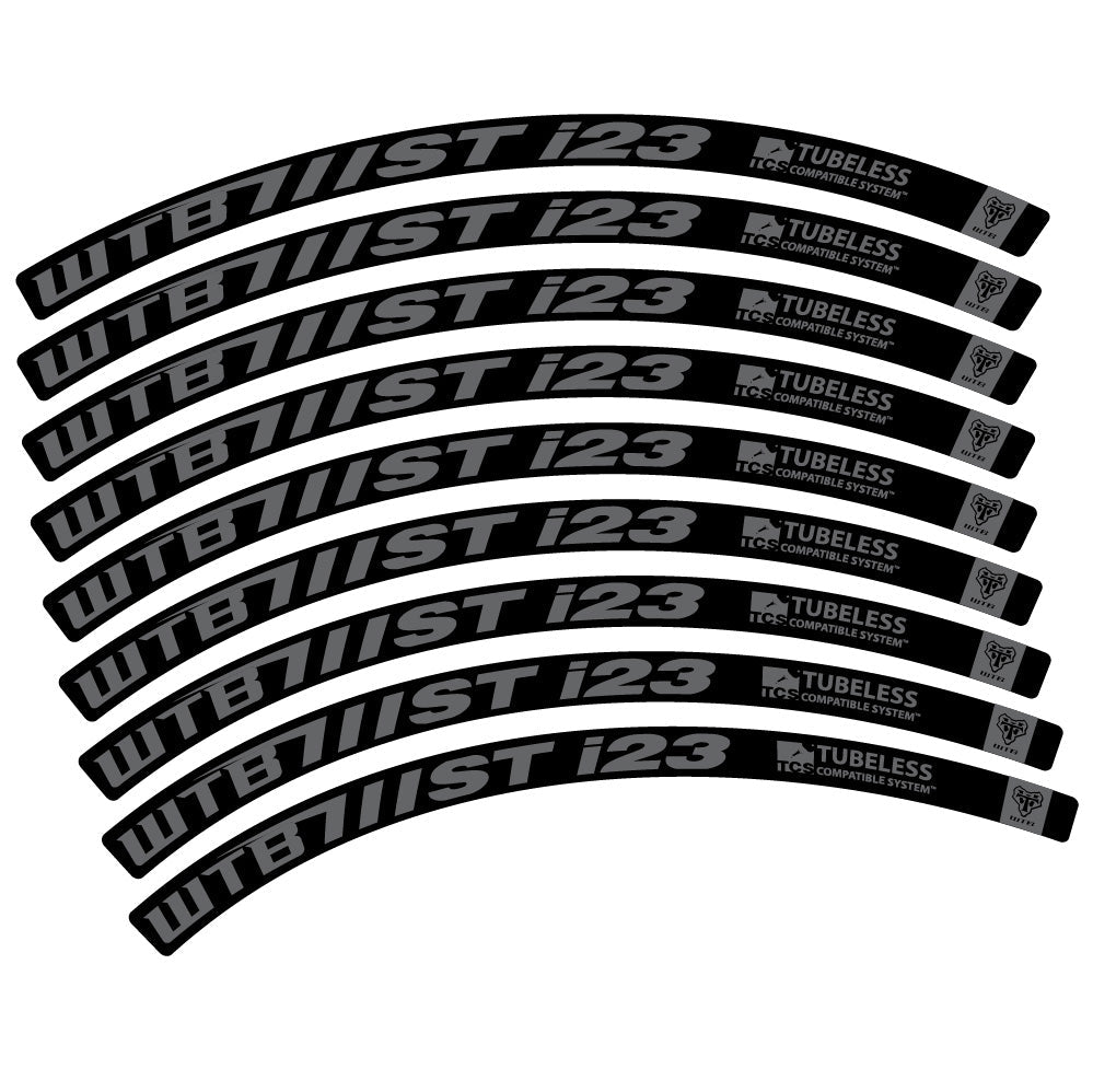 Stickers WTB ST i23 compatibles - Autocollants roue vélo VTT