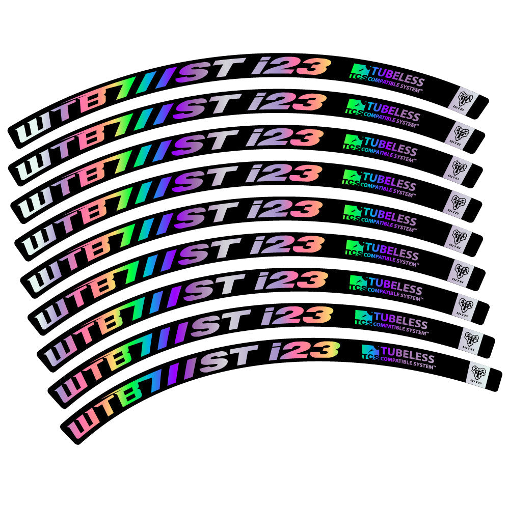 Stickers WTB ST i23 compatibles - Autocollants roue vélo VTT