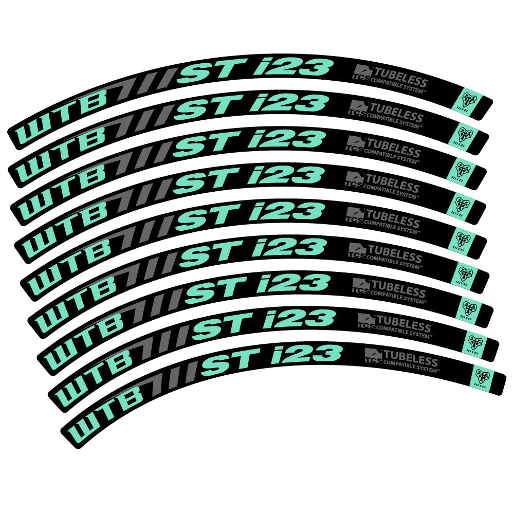 Stickers WTB ST i23 compatibles Autocollants roues VTT 29"