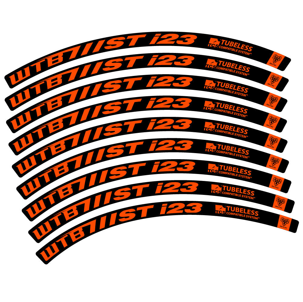 Stickers WTB ST i23 compatibles Autocollants roues VTT 29"