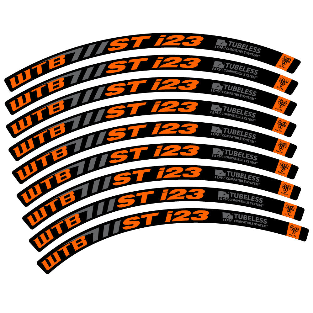 Stickers WTB ST i23 compatibles Autocollants roues VTT 29"