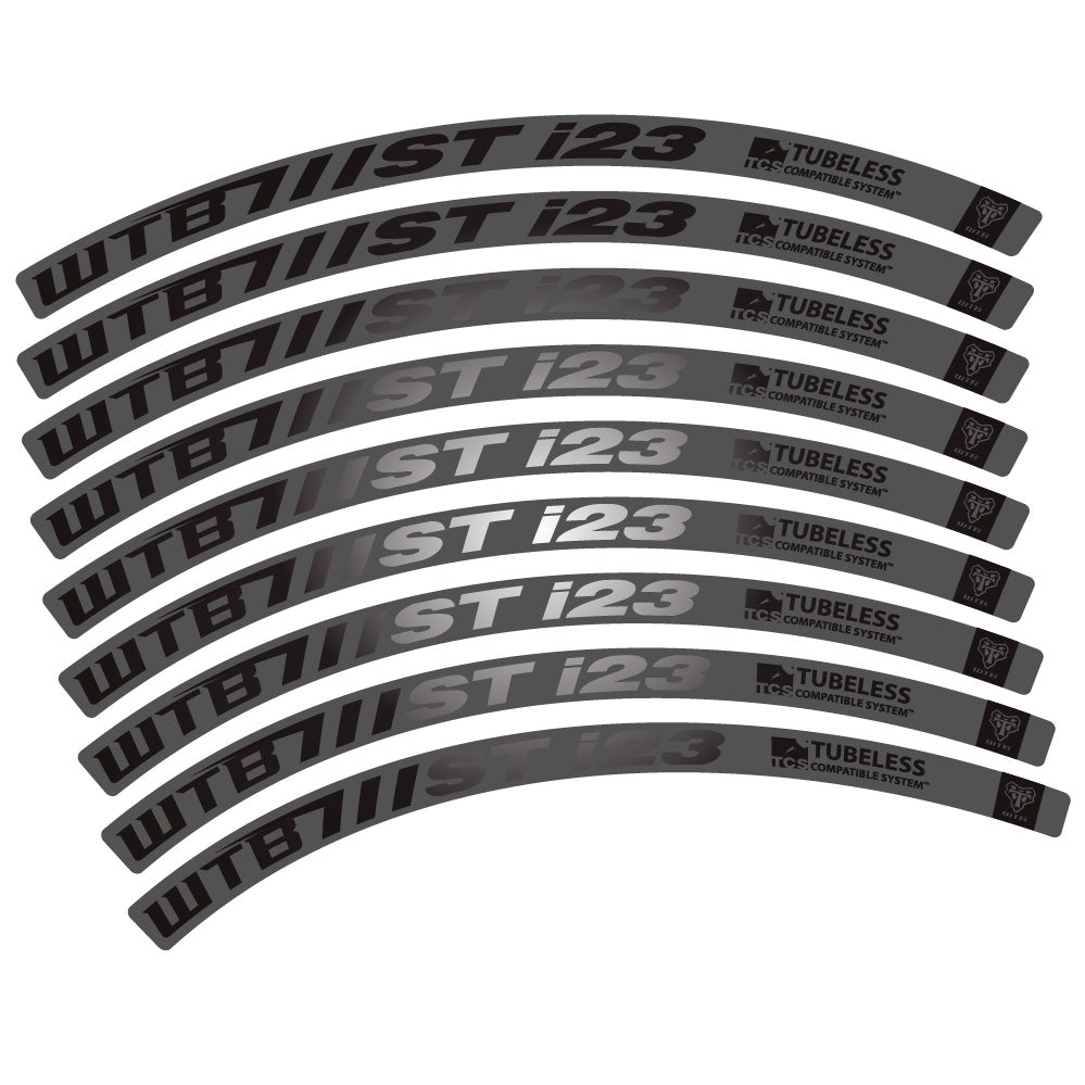 Stickers WTB ST i23 compatibles - Autocollants roue vélo VTT