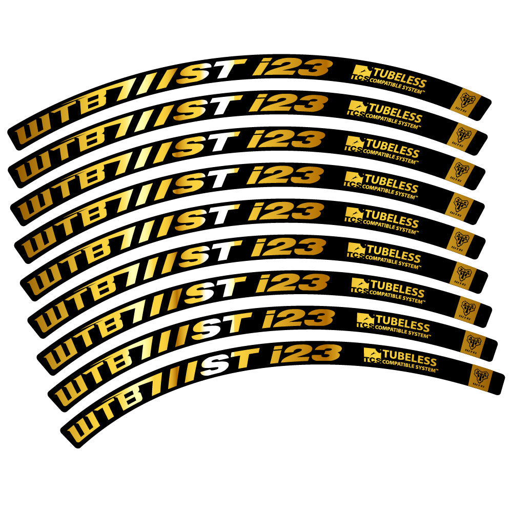 Stickers WTB ST i23 compatibles Autocollants roues VTT 29"