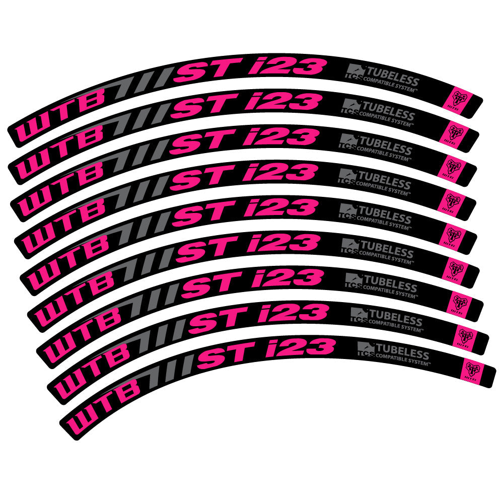 Stickers WTB ST i23 compatibles Autocollants roues VTT 29"