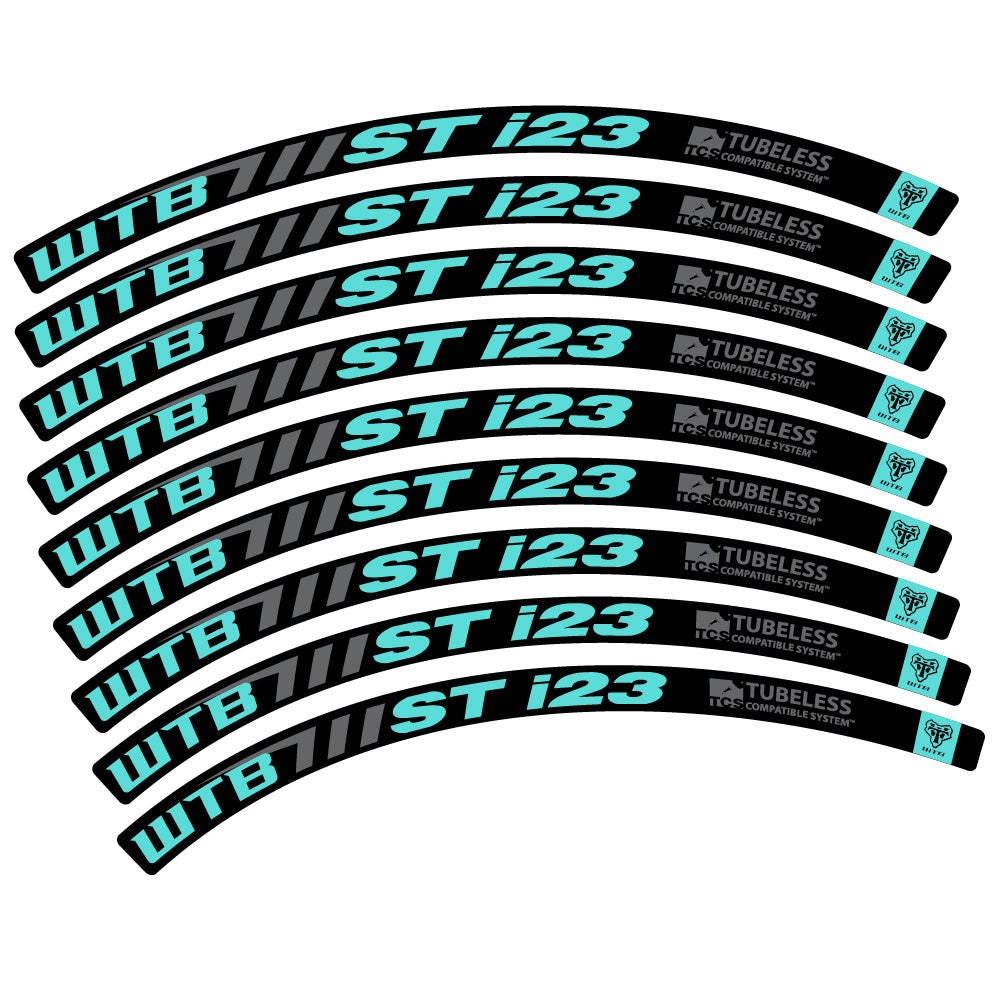 Stickers WTB ST i23 compatibles Autocollants roues VTT 29"