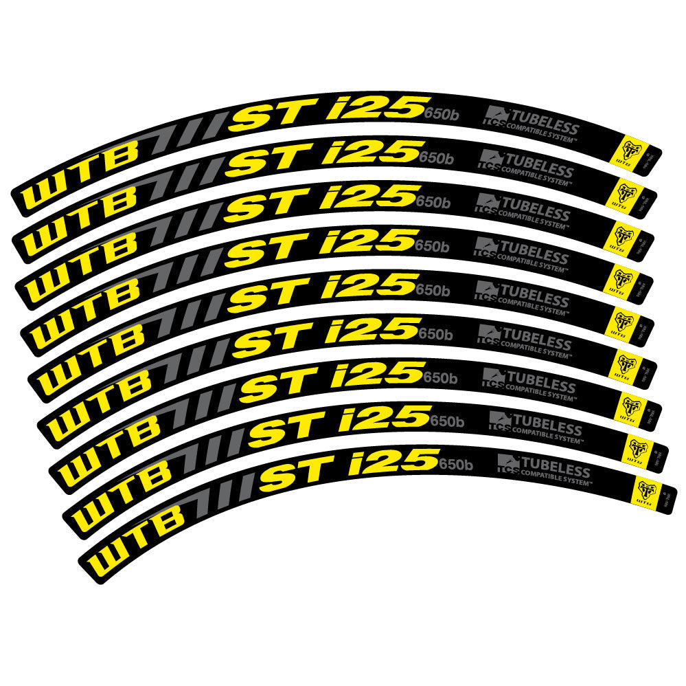 Stickers WTB ST i25 compatibles Autocollants roues VTT 29"