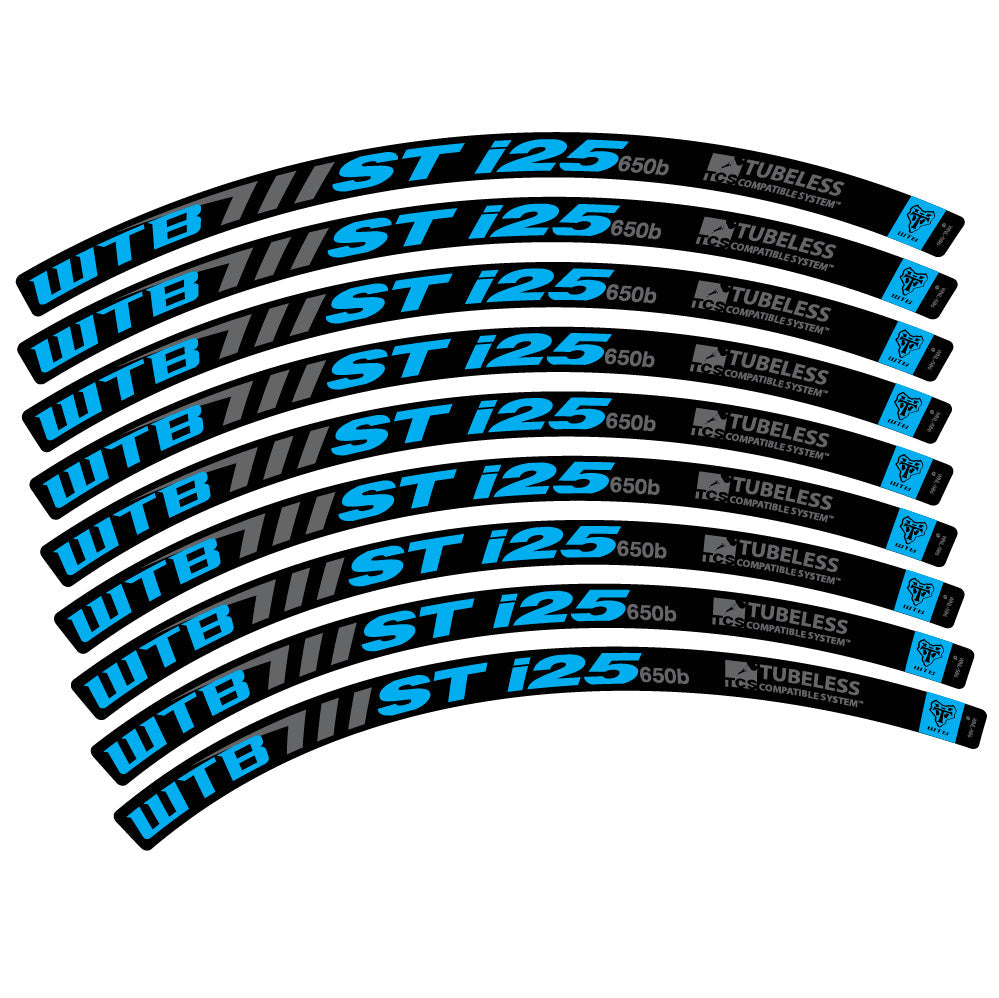 Stickers WTB ST i25 compatibles Autocollants roues VTT 29"